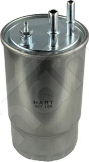 Hart 347 160 - Degvielas filtrs autospares.lv