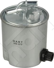 Hart 356 972 - Degvielas filtrs www.autospares.lv