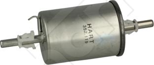 Hart 352 119 - Degvielas filtrs www.autospares.lv