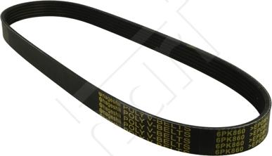 Hart 368 999 - V-Ribbed Belt www.autospares.lv