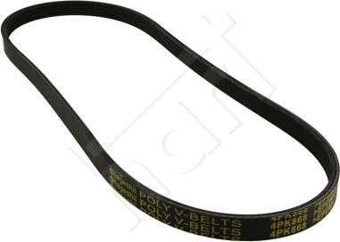 Hart 368 857 - V-Ribbed Belt www.autospares.lv