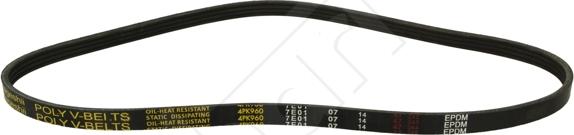 Hart 334 272 - V-Ribbed Belt www.autospares.lv