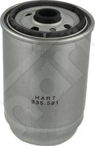 Hart 335 591 - Degvielas filtrs www.autospares.lv