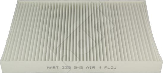 Hart 335 545 - Filter, interior air www.autospares.lv