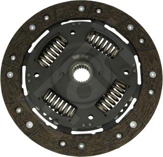 Hart 338 666 - Clutch Disc www.autospares.lv