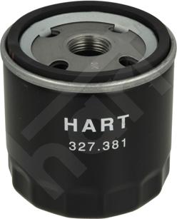 Hart 327 381 - Eļļas filtrs autospares.lv