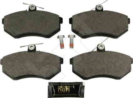 Hart 249 175 - Brake Pad Set, disc brake www.autospares.lv