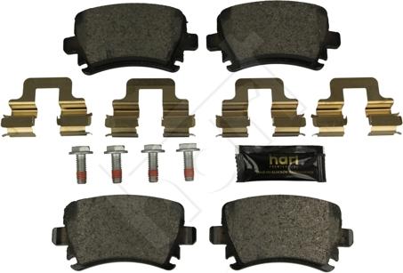 Hart 249 173 - Brake Pad Set, disc brake www.autospares.lv