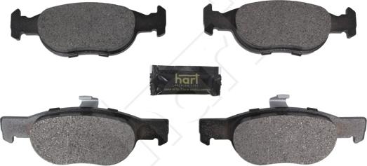 Hart 248 932 - Brake Pad Set, disc brake www.autospares.lv