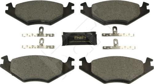 Hart 248 870 - Brake Pad Set, disc brake www.autospares.lv