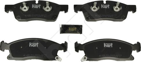 Hart 256 953 - Bremžu uzliku kompl., Disku bremzes autospares.lv