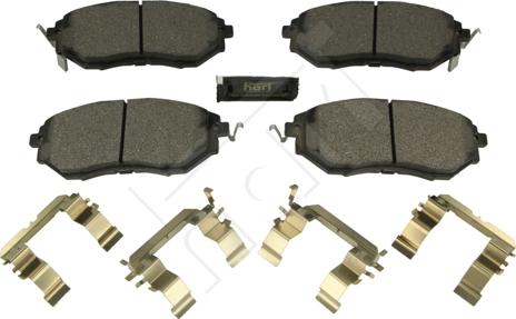 Hart 261 183 - Brake Pad Set, disc brake www.autospares.lv