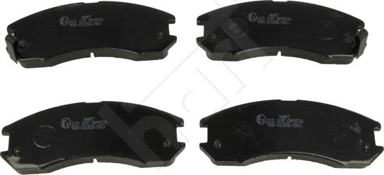 Hart 215 235 - Тормозные колодки, дисковые, комплект www.autospares.lv