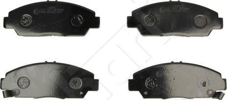 Hart 217 562 - Тормозные колодки, дисковые, комплект www.autospares.lv