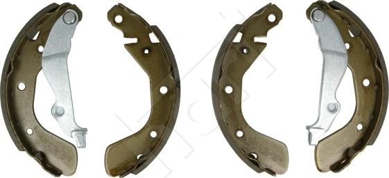 Hart 224 075 - Brake Shoe Set www.autospares.lv