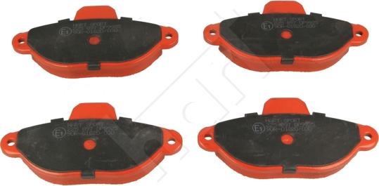 Hart 225 897 - Brake Pad Set, disc brake www.autospares.lv