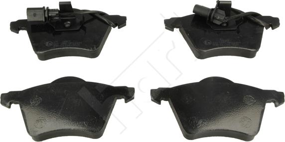 Hart 221 095 - Тормозные колодки, дисковые, комплект www.autospares.lv