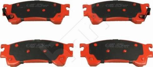 Hart 223 760 - Brake Pad Set, disc brake www.autospares.lv