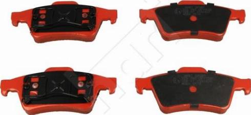 Hart 223 780 - Тормозные колодки, дисковые, комплект www.autospares.lv