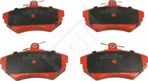 Hart 223 771 - Тормозные колодки, дисковые, комплект www.autospares.lv