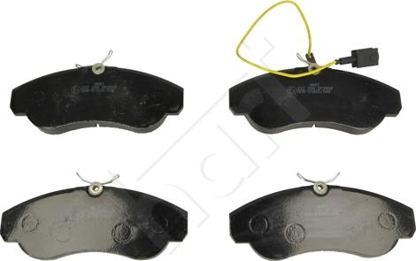 Hart 222 290 - Brake Pad Set, disc brake www.autospares.lv