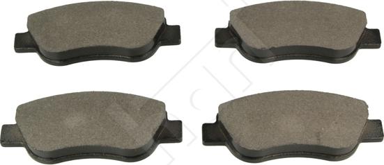 Hart 222 277 - Brake Pad Set, disc brake www.autospares.lv