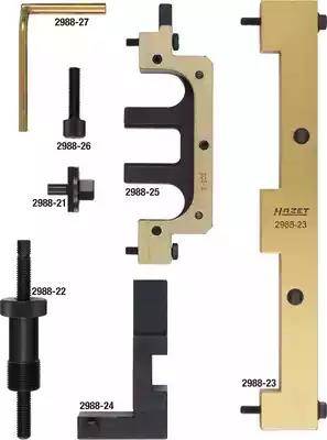 HAZET 2988-7 - Uzstādīšanas instrumentu komplekts, Gāzu sadales mehānisms www.autospares.lv