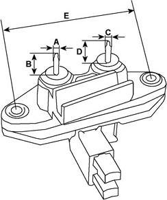 HC-Cargo 134687 - Регулятор напряжения, генератор www.autospares.lv