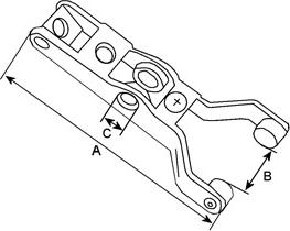 HC-Cargo 135722 - Engagement Lever, starter www.autospares.lv