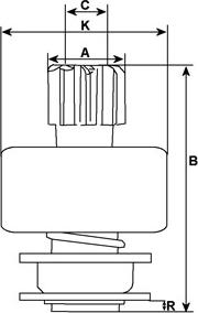 HC-Cargo 131852 - Zobrats, Starteris www.autospares.lv