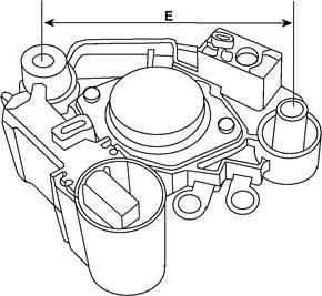 HC-Cargo 131523 - Регулятор напряжения, генератор www.autospares.lv