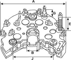 HC-Cargo 231025 - Rectifier, alternator www.autospares.lv