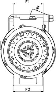 HC-Cargo 240939 - Kompresors, Gaisa kond. sistēma autospares.lv