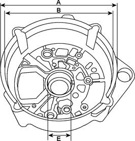 HC-Cargo 233615 - Taisngriezis, Ģenerators autospares.lv