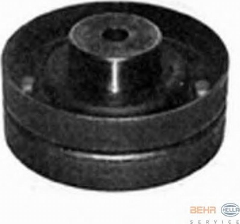 HELLA 9XU 376 819-061 - Направляющий ролик, зубчатый ремень ГРМ www.autospares.lv