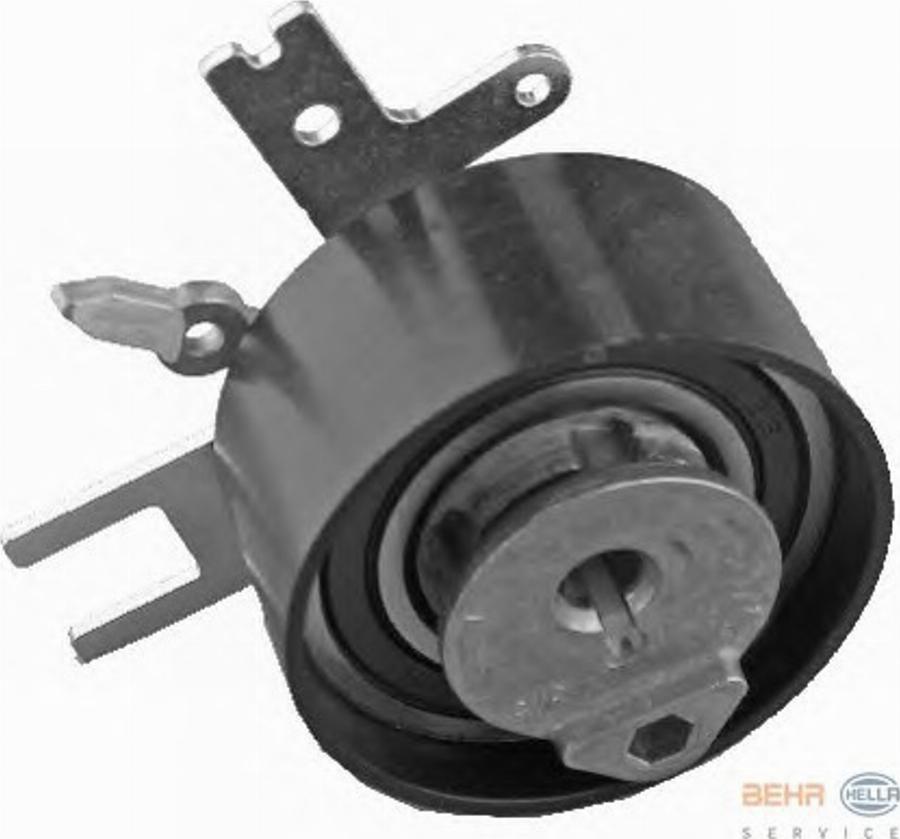 HELLA 9XU 376 818-401 - Tensioner Pulley, timing belt www.autospares.lv