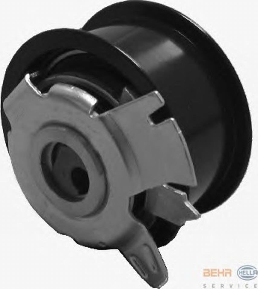 HELLA 9XU 376 818-311 - Натяжной ролик, зубчатый ремень ГРМ www.autospares.lv