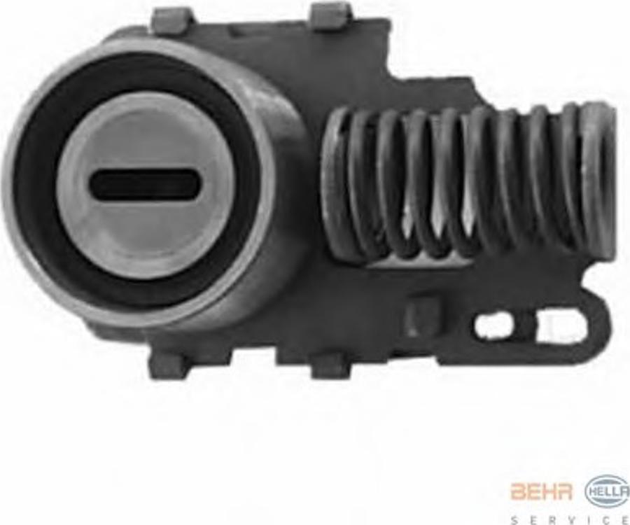 HELLA 9XU 376 818-791 - Ролик, поликлиновый ремень www.autospares.lv