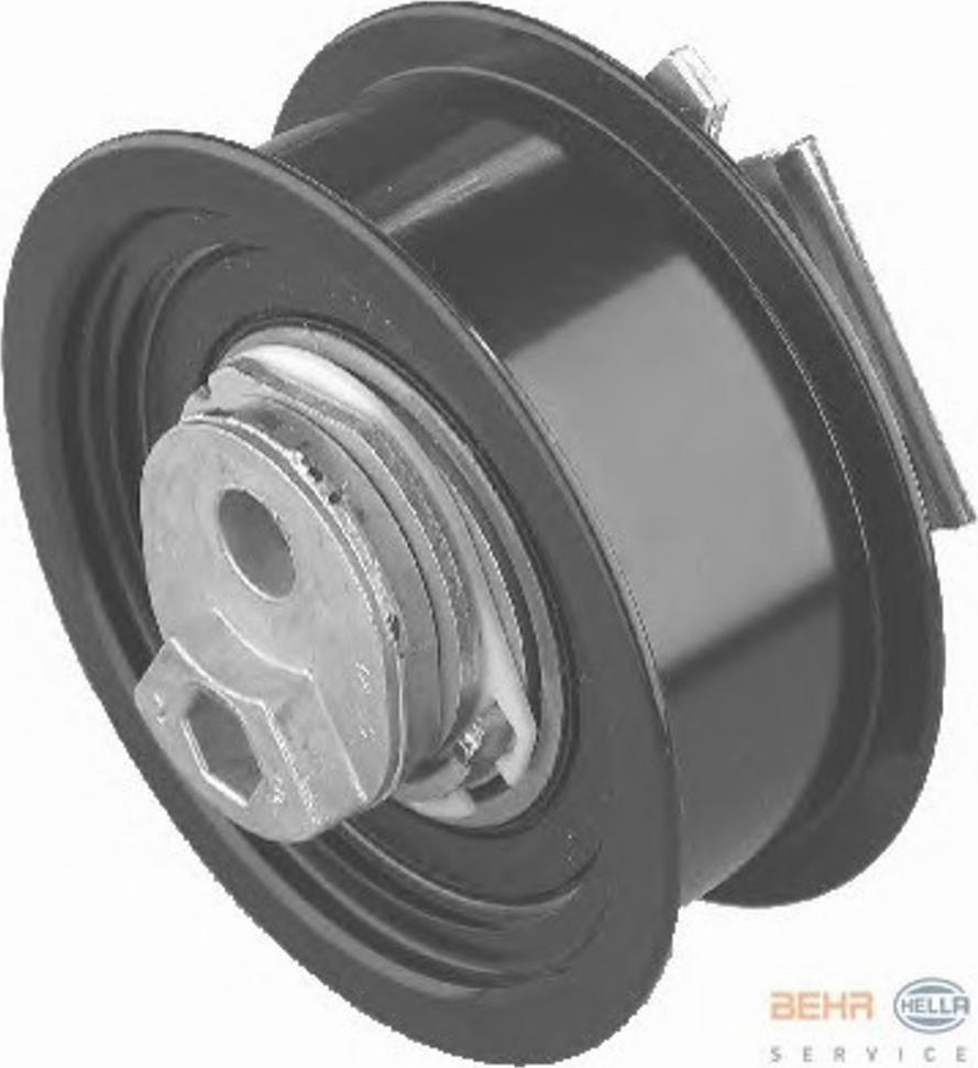 HELLA 9XU 376 818-711 - Натяжной ролик, зубчатый ремень ГРМ www.autospares.lv