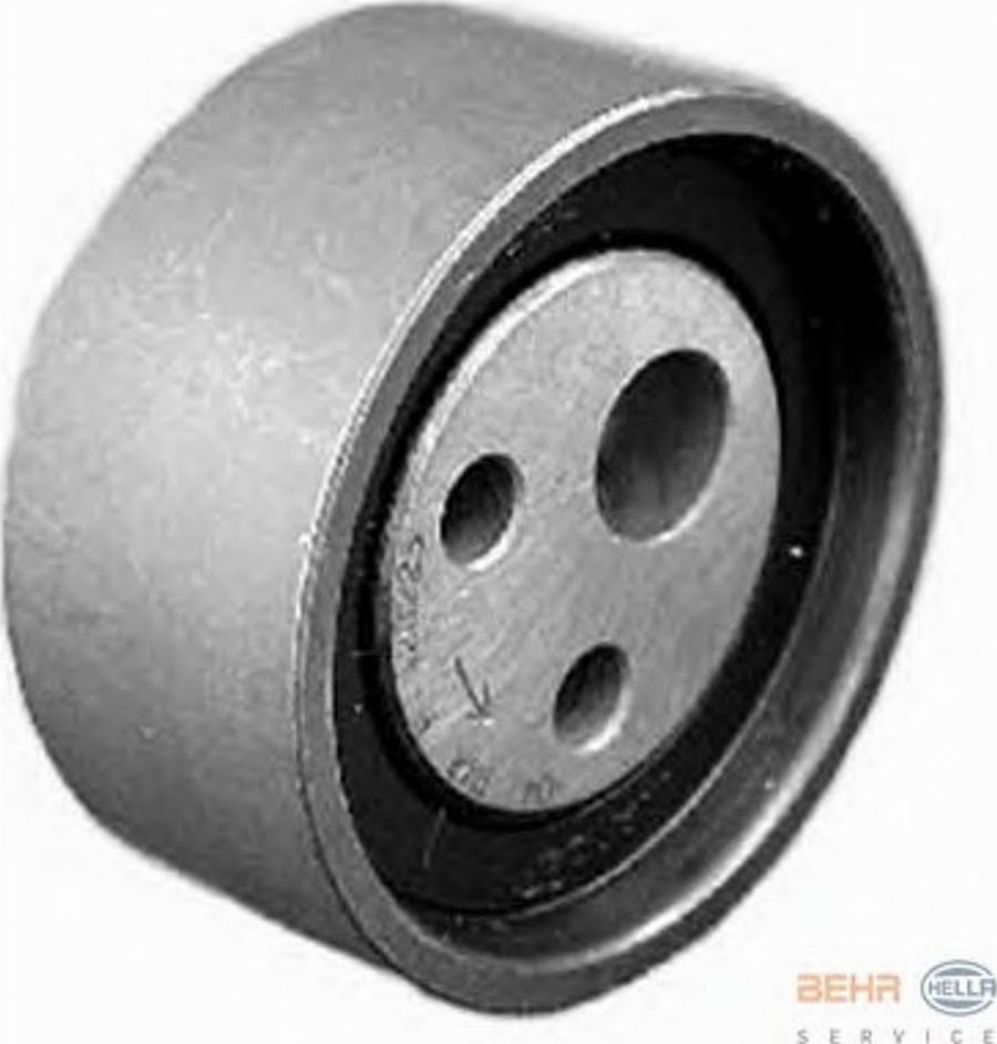 HELLA 9XU 376 818-771 - Spriegotājrullītis, Gāzu sadales mehānisma piedziņas siksna www.autospares.lv