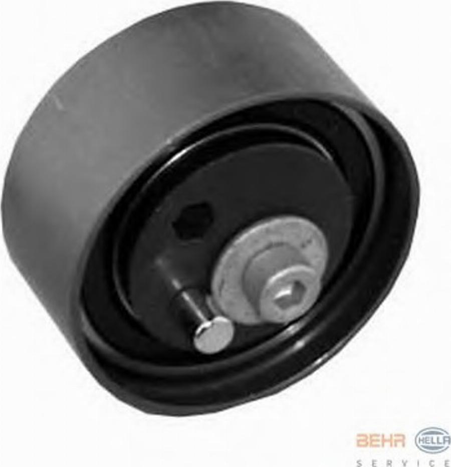 HELLA 9XU 376 820-011 - Spriegotājrullītis, Gāzu sadales mehānisma piedziņas siksna www.autospares.lv