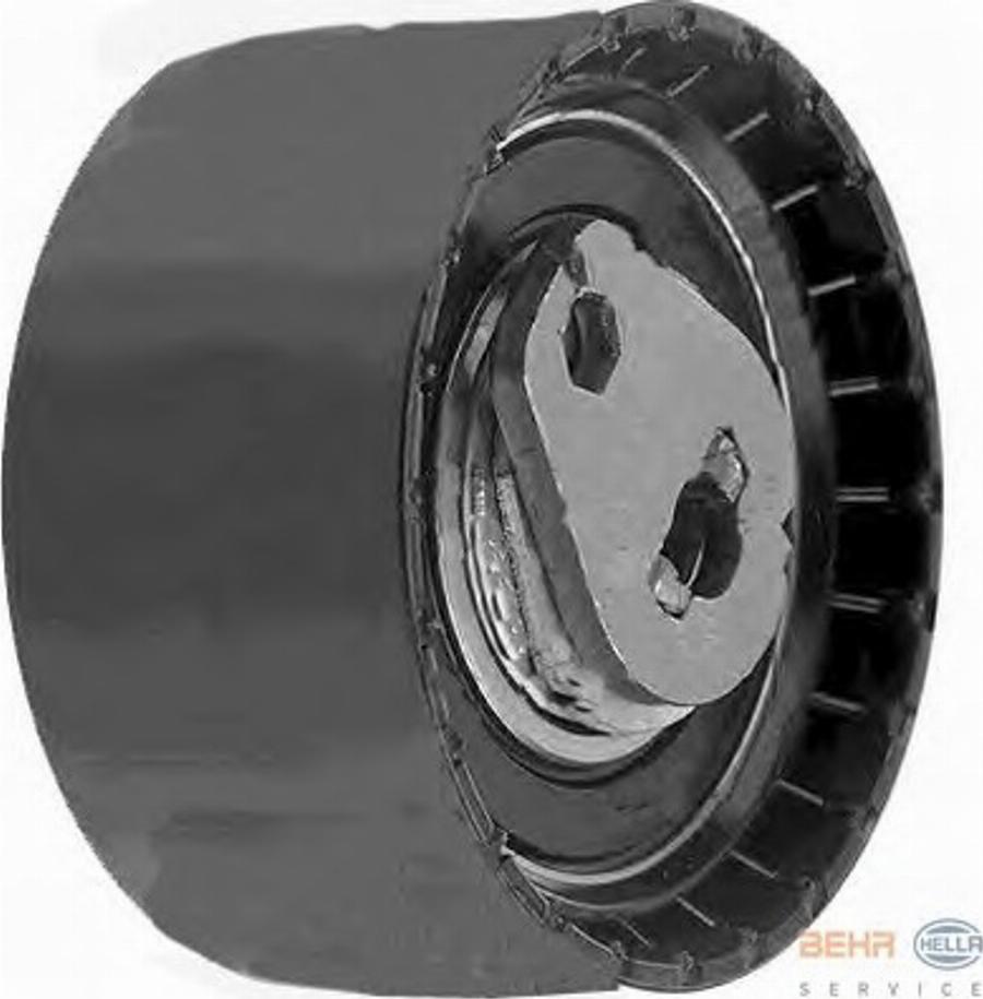 HELLA 9XU 376 820-071 - Spriegotājrullītis, Gāzu sadales mehānisma piedziņas siksna www.autospares.lv