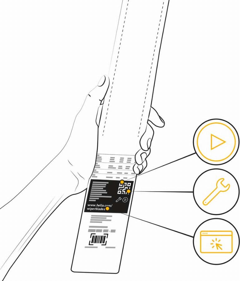 HELLA 9XW 178 878-221 - Wiper Blade www.autospares.lv