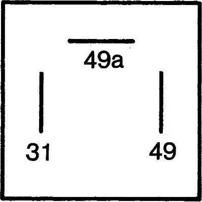 HELLA 4DB 003 750-661 - Pagrieziena signāla pārtraucējs autospares.lv