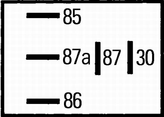 HELLA 4RD 965 453-047 - Relejs, Darba strāva www.autospares.lv