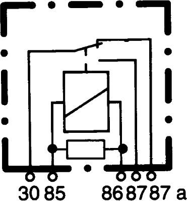 HELLA 4RD 965 453-047 - Relejs, Darba strāva www.autospares.lv