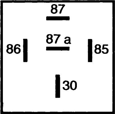 HELLA 4RD 933 332-091 - Relejs, Darba strāva www.autospares.lv