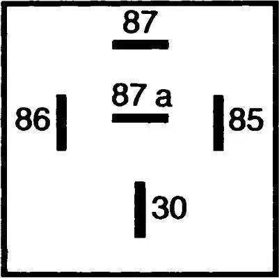 HELLA 4RD 003 520-097 - Relejs, Darba strāva www.autospares.lv