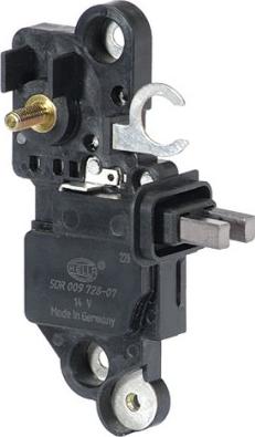 HELLA 5DR 009 728-071 - Ģeneratora sprieguma regulators www.autospares.lv