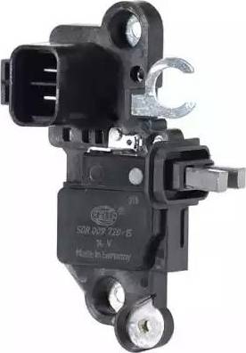 HELLA 5DR 009 728-151 - Ģeneratora sprieguma regulators www.autospares.lv